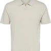 SELECTED HOMME SLHLAKE LINEN SS POLO B Heren Trui - Maat S
