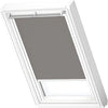 VELUX Origineel Verduisterend Rolgordijn (DKL) Wit Kozijn, PK04, Grey