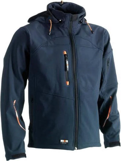 Herock Poseidon softshell werkjas Experts (0902) - Marine - XXL