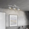 Home Sweet Home - Industriële LED Opbouwspot Concrete - Beton - 49/11.5/18.5cm - 3 lichts plafondspot - Dimbaar - inclusief LED lichtbron - GU10 fitt