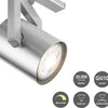 Home Sweet Home - Industriële LED Opbouwspot Concrete - Beton - 49/11.5/18.5cm - 3 lichts plafondspot - Dimbaar - inclusief LED lichtbron - GU10 fitt