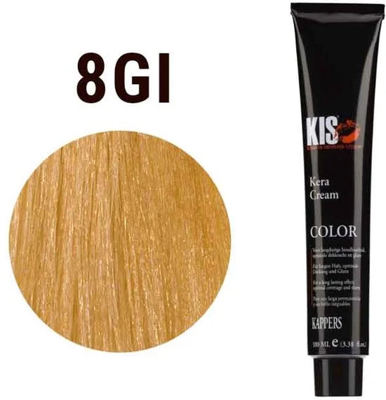Haarverf - 8GI Licht goudblond intensief | KIS