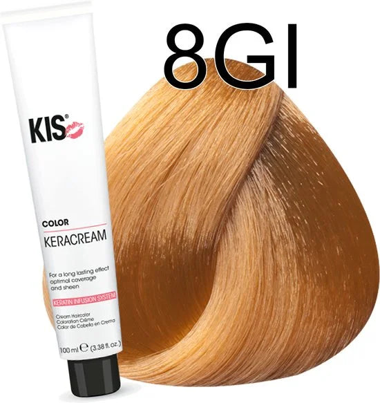 Haarverf - 8GI Licht goudblond intensief | KIS