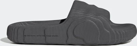 adidas Originals adilette 22 Badslippers - Unisex - Grijs - 40 1/2