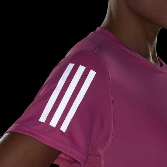 adidas Performance Own the Run T-shirt - Dames - Roze- M