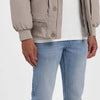 Purewhite - Heren Regular fit Jackets Padded - Taupe - Maat S