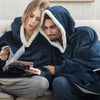 Super Comfy Fleece Hoodie – Trui en Deken in één – Unisex – Roze