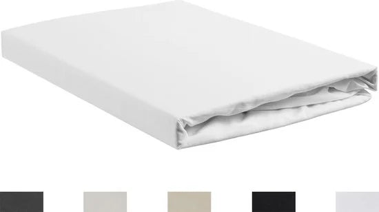Beddinghouse Percale Hoeslaken-90 x 200-percale-white