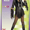 Widmann - Heks & Spider Lady & Voodoo & Duistere Religie Kostuum - Dark Spicy Witch Kostuum Vrouw - Zwart - XL - Halloween - Verkleedkleding