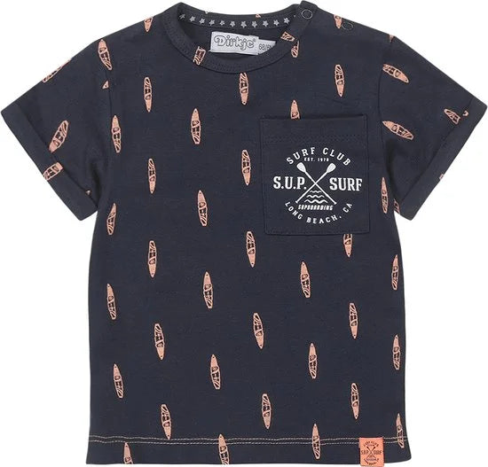 Dirkje T-SUP Jongens T-shirt - Maat 110