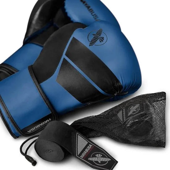 Hayabusa S4 Bokshandschoenen - Blauw - 12 oz