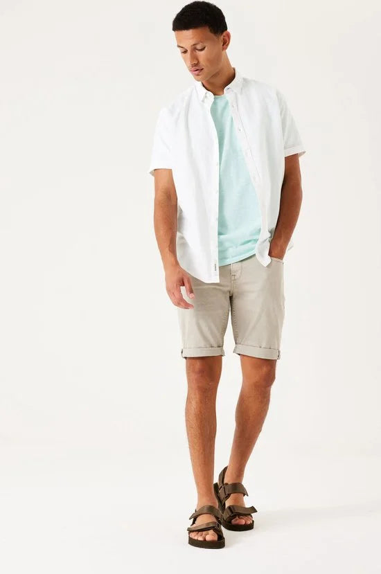 GARCIA Heren Overhemd Wit - Maat S