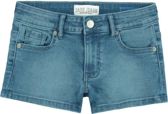 Cars Jeans Denim short Noalin Jr. - Meisjes - Stone Used - (maat: 152)