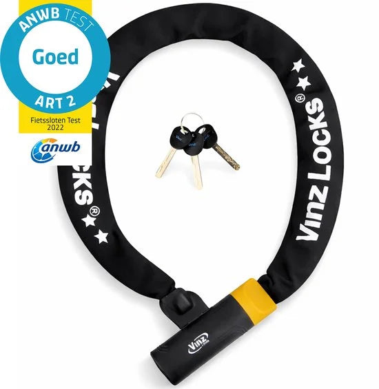 VINZ Salado ART2 Fietsslot - 90cm (ANWB Slotentest 4/5 sterren)