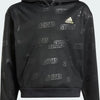 adidas Sportswear Brand Love Gold Debossed Hoodie Kids - Kinderen - Zwart- 170