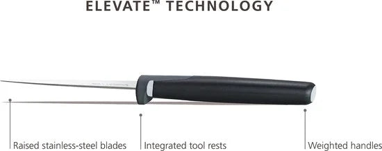 Joseph Joseph - Foilio Icon Plus Snijplank en Messen 8-Delig - Kunststof - Multicolor