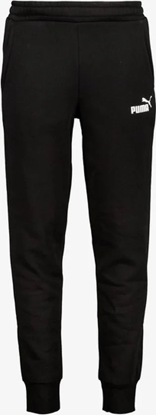 PUMA ESS Logo Pants FL cl Heren Broek - Zwart - Maat XL