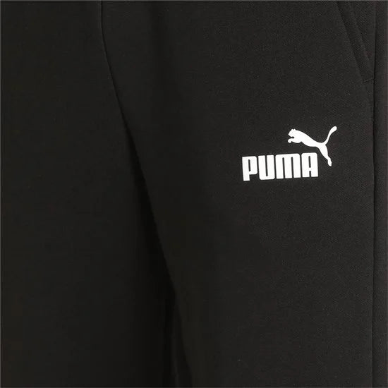 PUMA ESS Logo Pants FL cl Heren Broek - Zwart - Maat XL