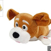 Toys Amsterdam Knuffelhond Junior 28 Cm Pluche Bruin/wit