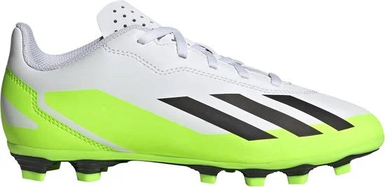 adidas Performance X Crazyfast.4 Flexible Ground Voetbalschoenen - Kinderen - Wit- 28