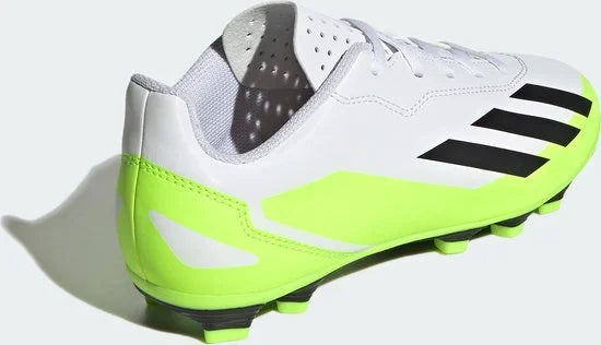 adidas Performance X Crazyfast.4 Flexible Ground Voetbalschoenen - Kinderen - Wit- 28