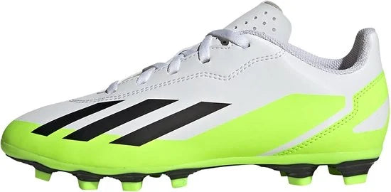 adidas Performance X Crazyfast.4 Flexible Ground Voetbalschoenen - Kinderen - Wit- 28
