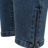 Zizzi jeans jeans, cropped, amy, super slim Blauw Denim-44 (34)