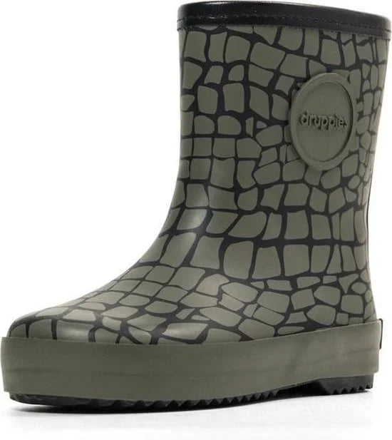 Druppies Regenlaarzen Kinderen - Nature Boot - Krokodil - Maat 22