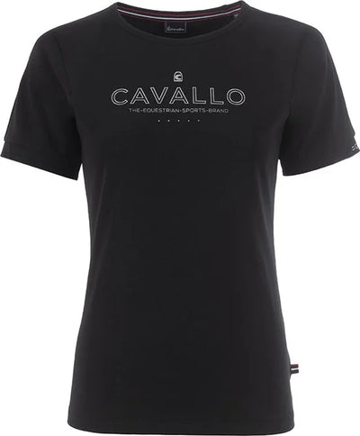Cavallo Shirt Cavallo Cavalcotton Zwart