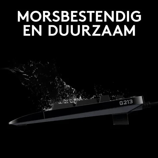 Logitech G213 Prodigy - Gaming Toetsenbord - US Qwerty (ISO) - Zwart