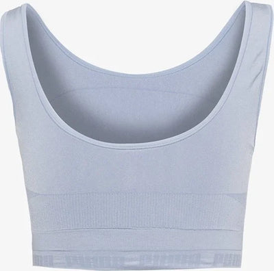 Puma Evoknit dames crop top - Blauw - Maat M
