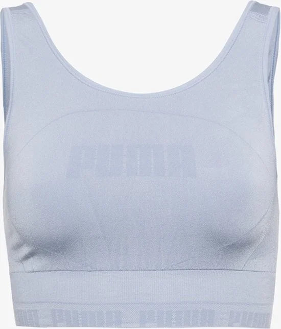 Puma Evoknit dames crop top - Blauw - Maat M