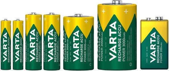 Varta AAA Oplaadbare Batterijen
