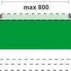 AXA Scharnier 1105 RH 76x76 2mm topcoat - 11052423E