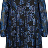 ZIZZI MKLEA, L/S, BLK DRESS Dames Jurk - Black - Maat L (50-52)