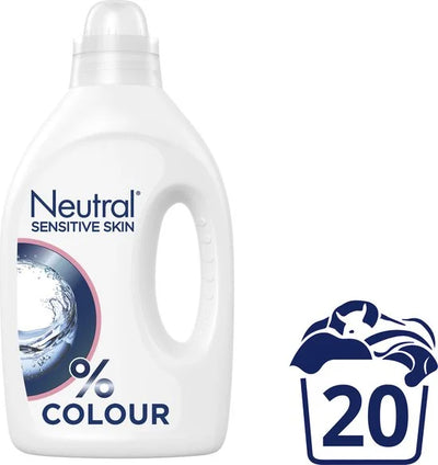 Neutral - Vloeibaar - Kleur Wasmiddel - 1 Liter - 20 Wasbeurten