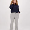 Grijze Broek/Pantalon van Je m'appelle - Dames - Plus Size - 46 - 3 maten beschikbaar