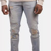 Malelions Destroyer Jeans Heren Blauw - Maat: W28