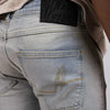 Malelions Destroyer Jeans Heren Blauw - Maat: W28