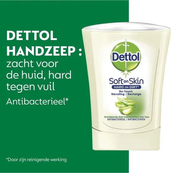 Dettol No Touch Refill Hydrating Aloe Vera 250ML