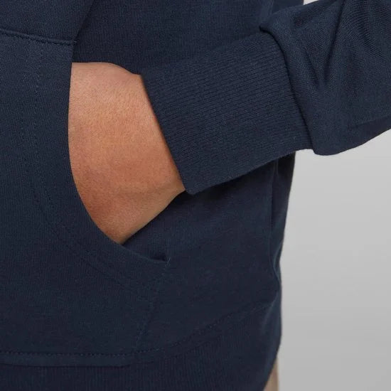 JACK&JONES JUNIOR JJEBASIC SWEAT ZIP HOOD NOOS JNR Jongens Trui - Maat 140