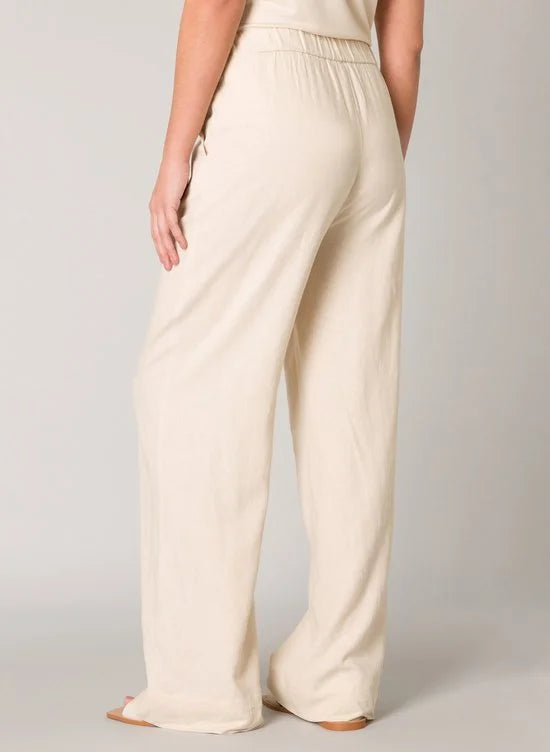 BASE LEVEL Yul Pants - Light Beige - maat 44