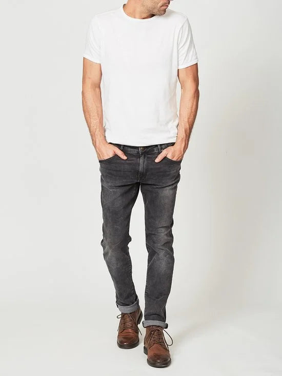 Petrol Industries - Heren Seaham VTG Slim Fit Jeans jeans - Zwart - Maat 31