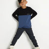 TerStal Jongens / Kinderen Europe Kids Top Doorsnee Dessin Blauw In Maat 122/128