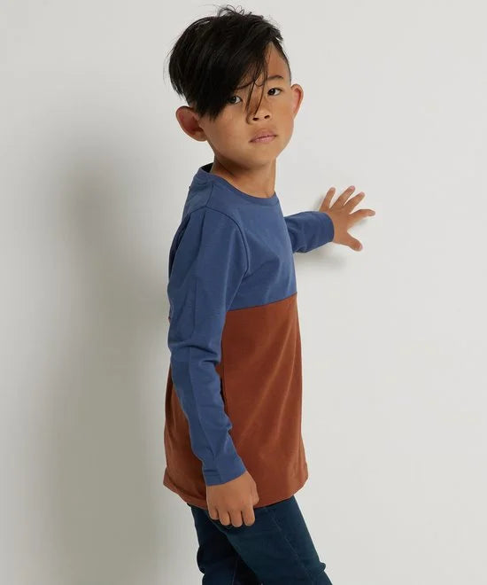 TerStal Jongens / Kinderen Europe Kids Top Doorsnee Dessin Bruin In Maat 98/104