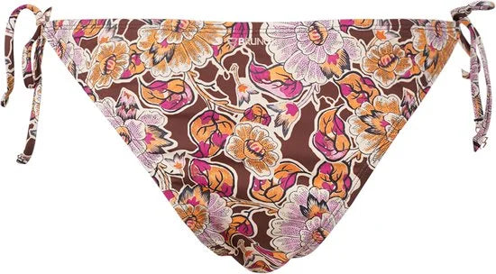 Brunotti Elly-Sakai Dames Bikini Broekje - Mix & Match - Bruin, Oranje, Roze - 38