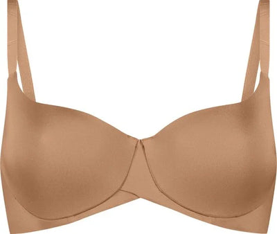 Hunkemöller Dames Lingerie Voorgevormde beugel bh Smooth - Bruin - maat C70