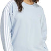 Adidas 3 Strepen Ft Sweatshirt Blauw XS Vrouw