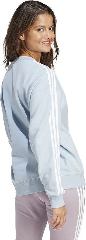 Adidas 3 Strepen Ft Sweatshirt Blauw XS Vrouw