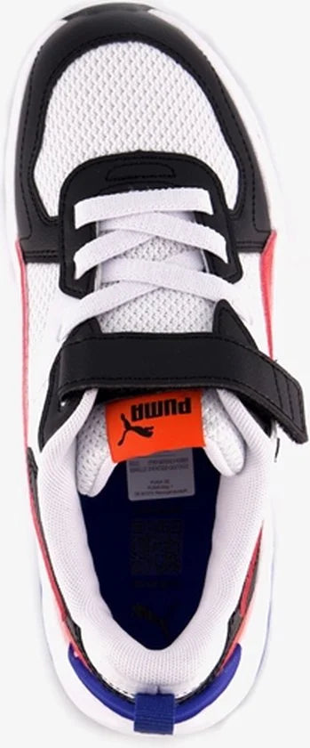 PUMA Trinity Lite AC+ PS FALSE Sneakers - PUMA White-Active Red-PUMA Black - Maat 31